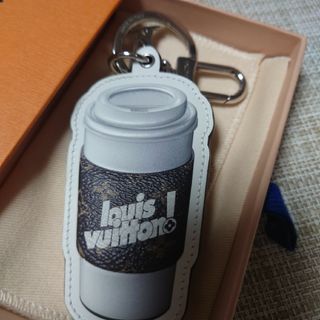 ルイヴィトン(LOUIS VUITTON)の入手困難【自宅保管】ルイヴィトン ポルトクレ モノグラムコーヒーカップ チャーム(キーホルダー)