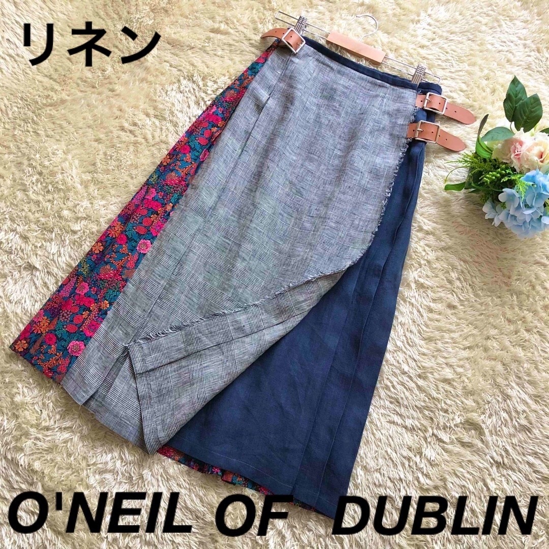 O'NEIL of DUBLIN(オニールオブダブリン)の人気✨O'NEIL OF DUBLIN ×LIBERTY ロングスカート　US8 レディースのスカート(ロングスカート)の商品写真