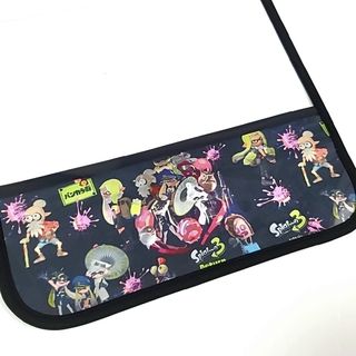 スプラトゥーン3 ② ランドセルカバー 黒(外出用品)