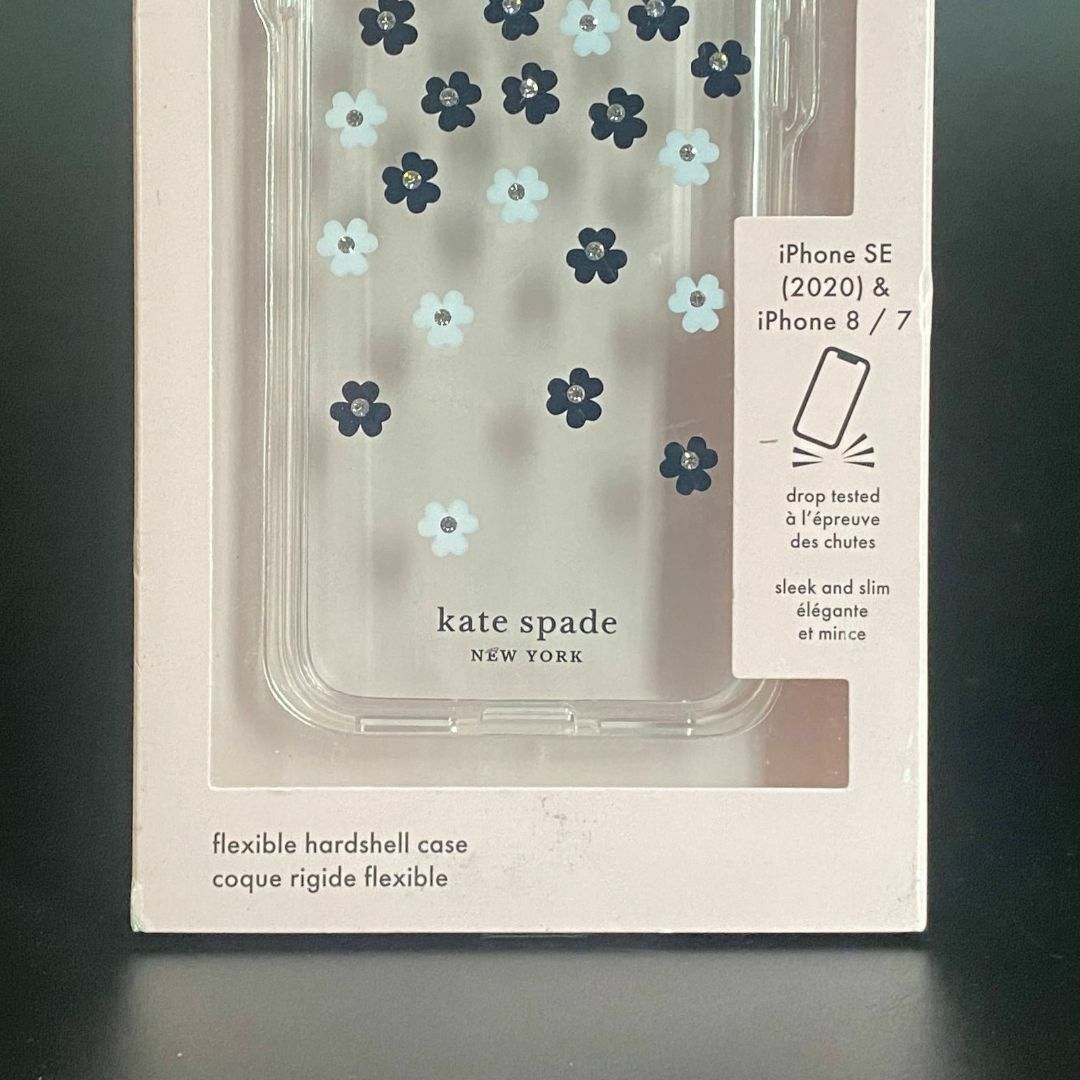 kate spade new york(ケイトスペードニューヨーク)の【新品】ケイトスペード★スマホケース★iPhoneSE/8/7 スマホ/家電/カメラのスマホアクセサリー(iPhoneケース)の商品写真