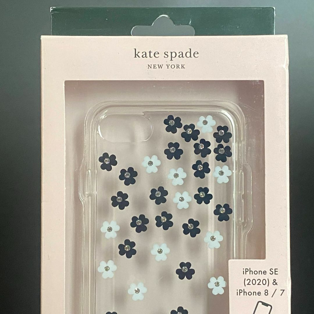 kate spade new york(ケイトスペードニューヨーク)の【新品】ケイトスペード★スマホケース★iPhoneSE/8/7 スマホ/家電/カメラのスマホアクセサリー(iPhoneケース)の商品写真