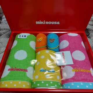 ミキハウス(mikihouse)の☆未使用☆ミキハウス　タオルセット(タオル/バス用品)