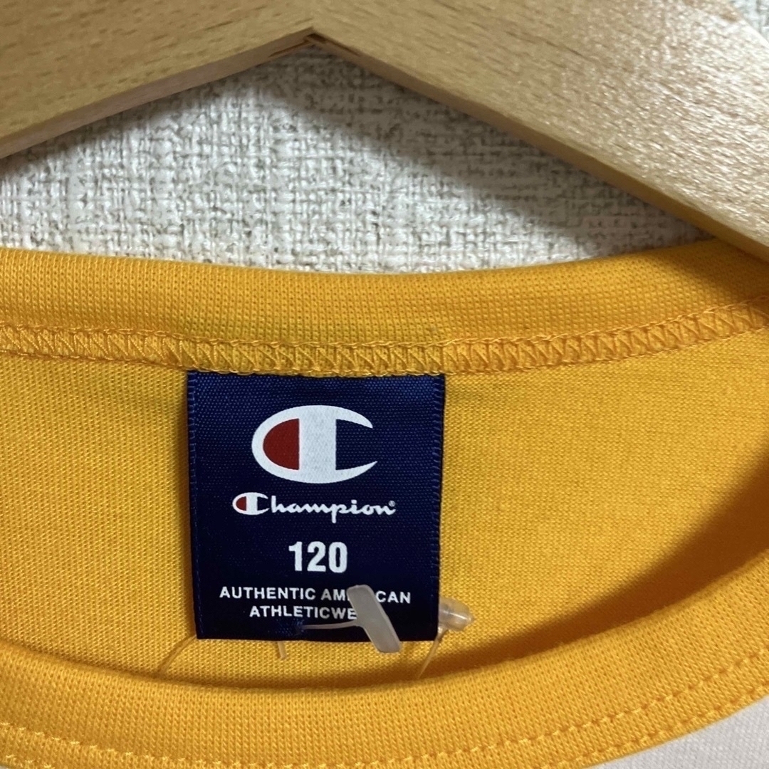 Champion(チャンピオン)の新品！champion 120 ワンピース キッズ/ベビー/マタニティのキッズ服女の子用(90cm~)(ワンピース)の商品写真