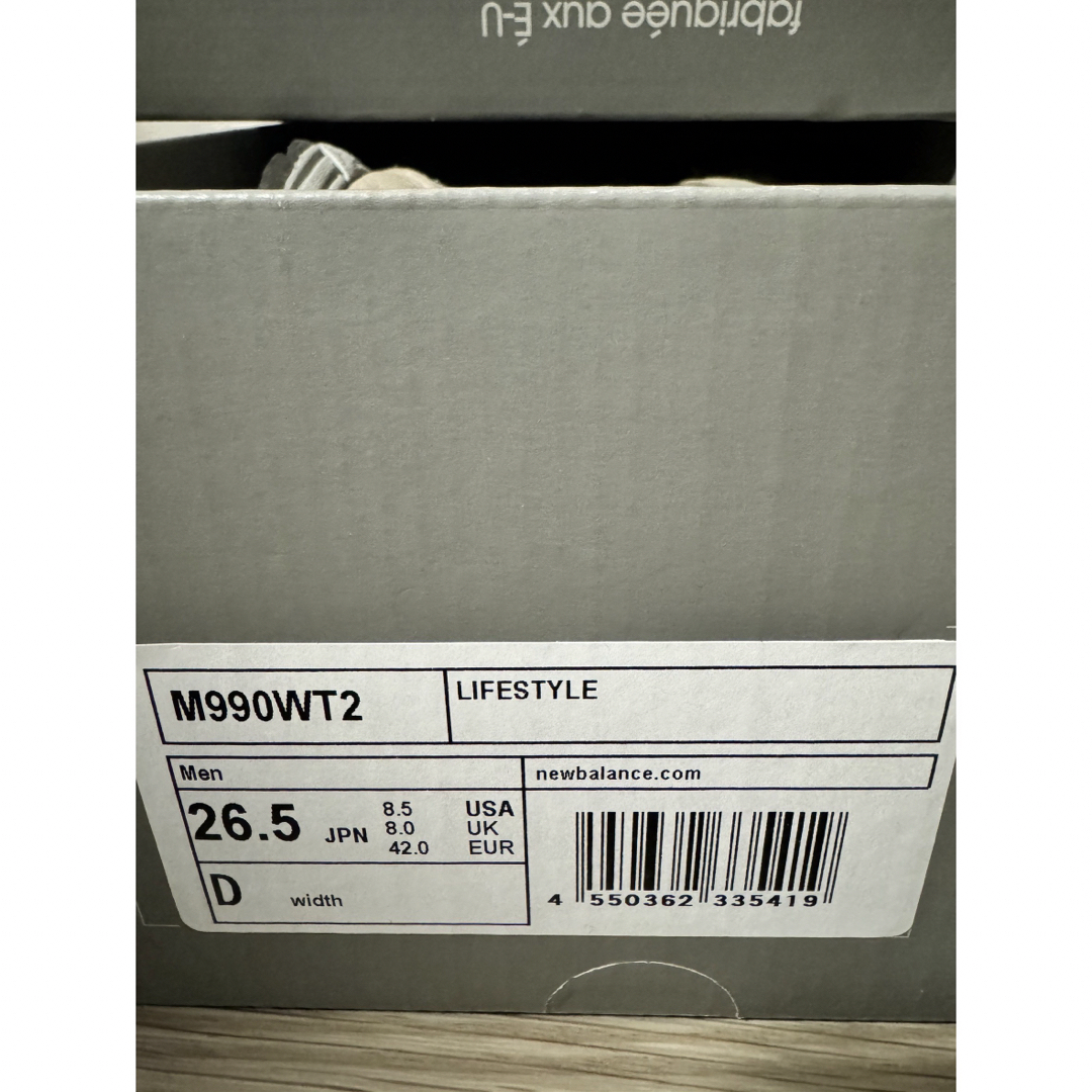 New Balance(ニューバランス)のWTAPS NIKE Balance M990WT2 V2ニューバランス USA メンズの靴/シューズ(スニーカー)の商品写真