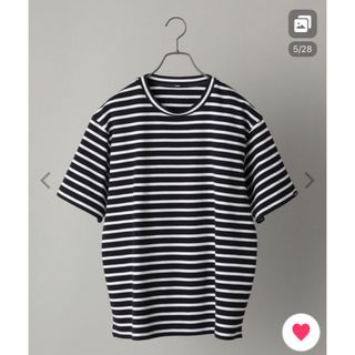 シップス(SHIPS)の 【美品】ships  半袖　Tシャツ　ボーダー(Tシャツ/カットソー(半袖/袖なし))