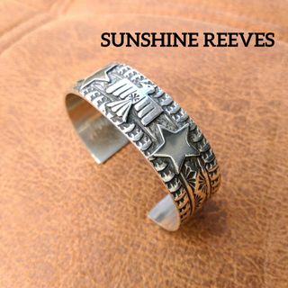 インディアンジュエリー(INDIAN JEWELRY)の【lNDIAN JEWELRY】NAVAJO SUNSHINE REEVES(バングル/リストバンド)