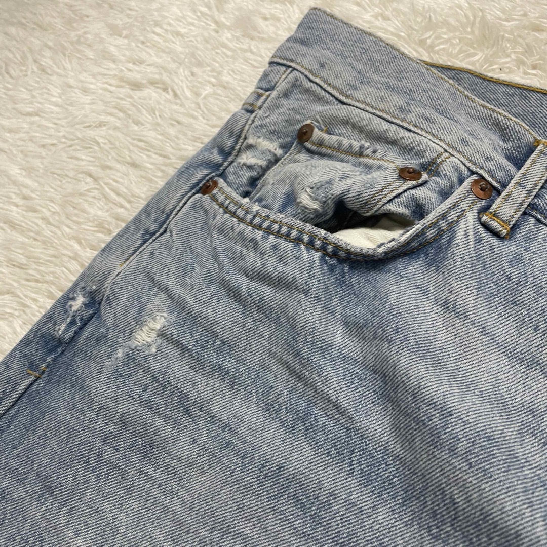 ZARA(ザラ)のZARA ザラ PREMIUM DENIM デニム　ジーンズ　ボタンフライ　L メンズのパンツ(デニム/ジーンズ)の商品写真