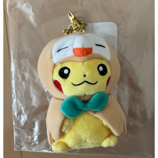 ポケモン(ポケモン)のポケモンセンター オリジナル マスコット  モクローポンチョのピカチュウ　 (ぬいぐるみ)