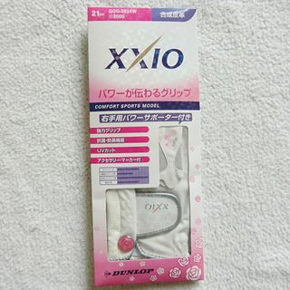 XXIO ゼクシオ ゴルフグローブ ホワイト 21cm  レディース用