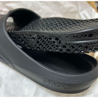 アシックス(asics)の黒Lサイズ　ACTIBREEZE HYBRID SANDAL STABILITY(サンダル)