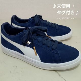 プーマ(PUMA)のスウェードイグナイト♡PUMA プーマ 未使用 タグ付き スエード ブルー(スニーカー)