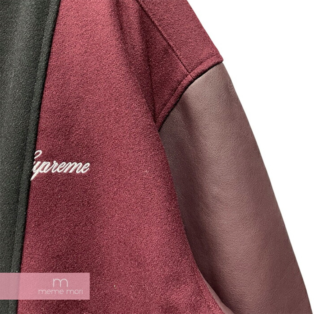 Supreme×MM6 Maison Margiela 2024SS Split Varsity Jacket Supreme×MM6 Maison Margiela 2024SS Split Varsity Jacket