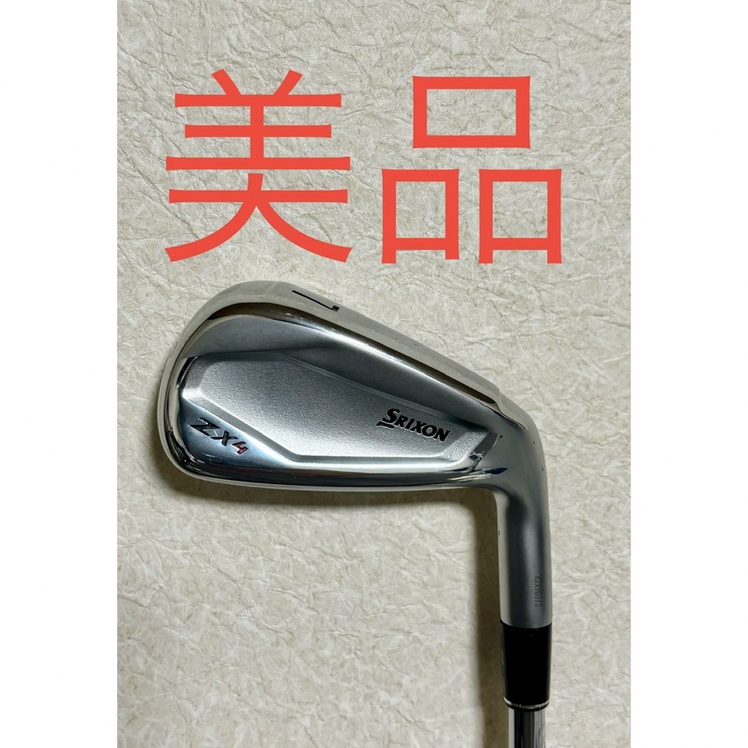 Srixon(スリクソン)の値下げ　美品　スリクソン ZX4 ７番アイアン単品　フレックスS スポーツ/アウトドアのゴルフ(クラブ)の商品写真