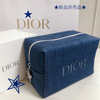 クリスチャンディオール(Christian Dior)の限定非売品★Dior★ディオール ポーチ デニム 未使用.*(ポーチ)