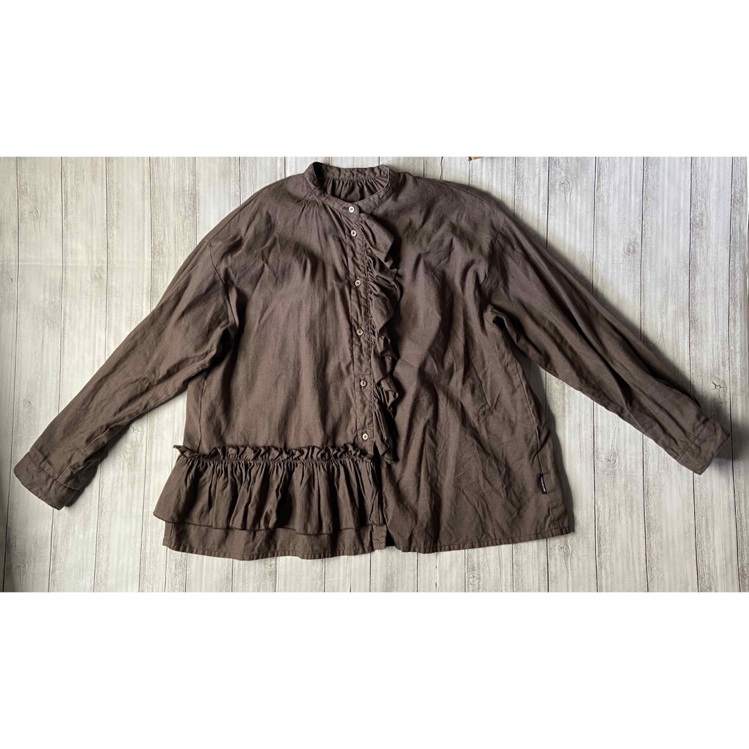 nest Robe - ネストローブ 新品未使用☆ランダムギャザーフリル nest Robe - ネストローブ 新品未使用☆ランダムギャザーフリル