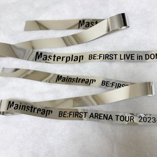 ビーファースト(BE:FIRST)のBE:FIRST Mainstream Masterplan 銀テープ(ミュージシャン)