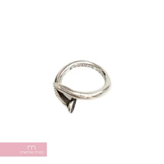 クロムハーツ(Chrome Hearts)のCHROME HEARTS Nail Flat Ring クロムハーツ ネイルフラットリング 指輪 アクセサリー シルバー サイズ13号【240404】【中古-B】【me04】(リング(指輪))