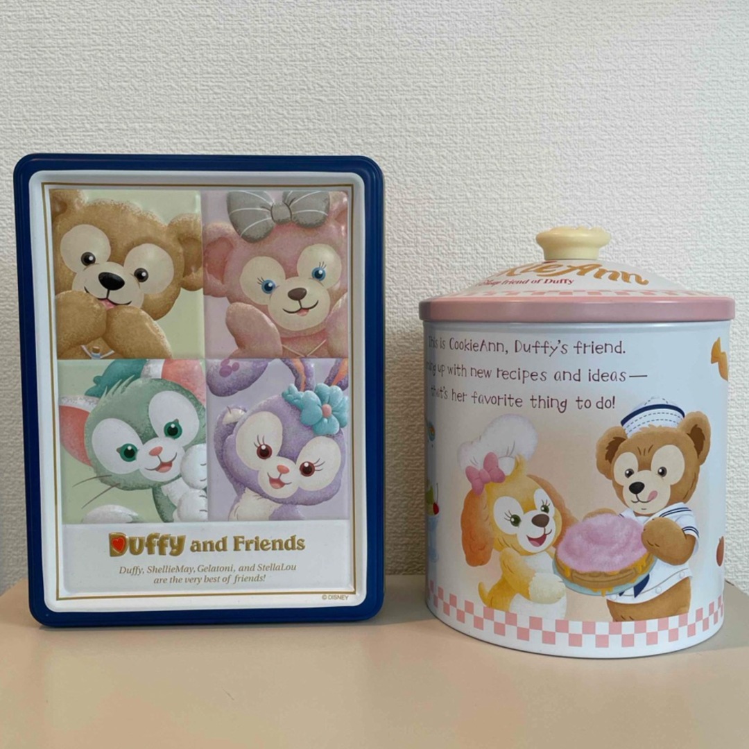 Disney - ディズニーシー ダッフィー クッキーアン 缶 2点セット Disney - ディズニーシー ダッフィー クッキーアン 缶 2点セット