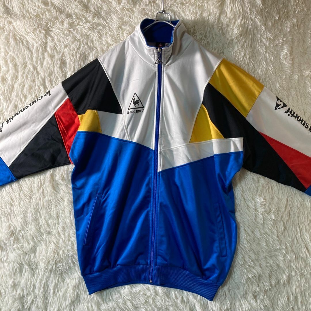 le coq sportif(ルコックスポルティフ)の美品 90s ルコックスポルティフ トラックジャケット パンツ ジャージ L メンズのトップス(ジャージ)の商品写真