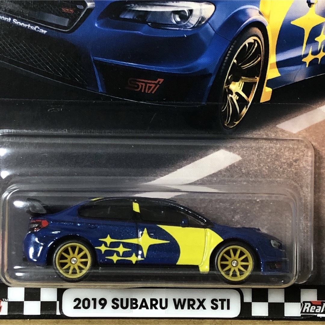 ホットウィール(ホットウィール)のホットウィール　ブールバード　2019 SUBARU WRX STI エンタメ/ホビーのおもちゃ/ぬいぐるみ(ミニカー)の商品写真