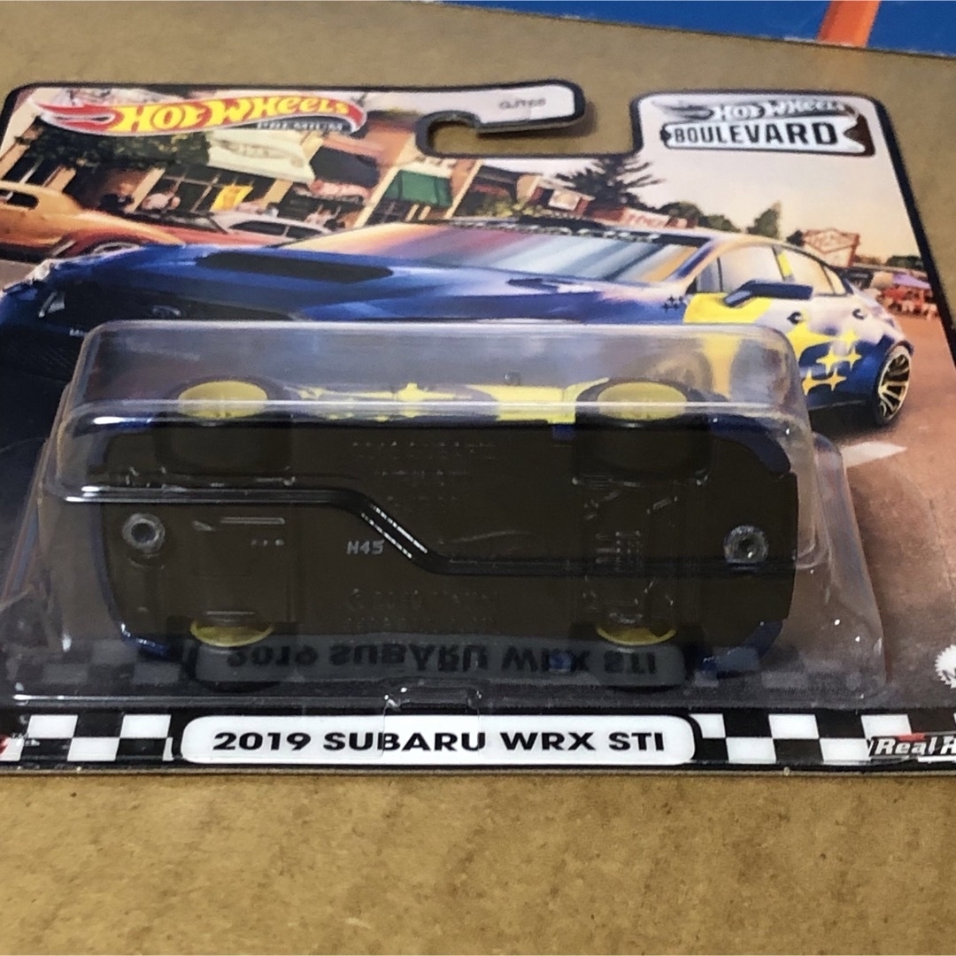 ホットウィール(ホットウィール)のホットウィール　ブールバード　2019 SUBARU WRX STI エンタメ/ホビーのおもちゃ/ぬいぐるみ(ミニカー)の商品写真