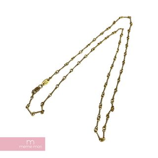 クロムハーツ(Chrome Hearts)のCHROME HEARTS Twist Chain クロムハーツ ツイストチェーン ネックレスチェーン アクセサリー 22K 22金 ゴールド サイズ20インチ【240327】【中古-A】【me04】(ネックレス)