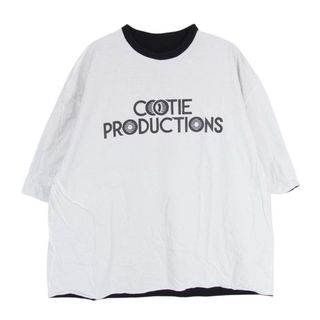 クーティー(COOTIE)のCOOTIE クーティー CTE-20S319 Reversible S/S Tee リバーシブル ロゴ 半袖 Tシャツ ホワイト系 M【中古】(シャツ)