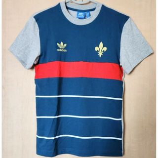 オリジナルス(Originals（adidas）)のアディダス オリジナルス XS サッカー フランス代表 Ｔシャツ 新品 紙タグ付(Tシャツ/カットソー(半袖/袖なし))