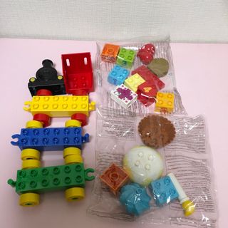 レゴデュプロ(レゴ デュプロ)のLEGO レゴ　デュプロ　ブロックと汽車　未使用品(積み木/ブロック)