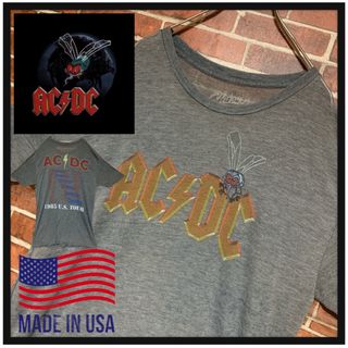 ミュージックティー(MUSIC TEE)の【USA】CHASER LA★AC/DC★1985★ツアー☆バンドTシャツ★XL(Tシャツ/カットソー(半袖/袖なし))