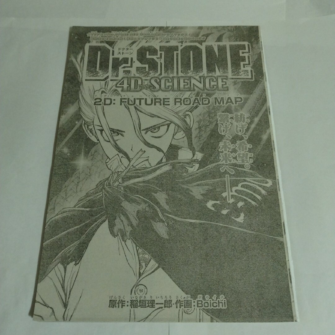 Dr.STONE　ドクターストーン　切り抜き　読切 エンタメ/ホビーの漫画(少年漫画)の商品写真