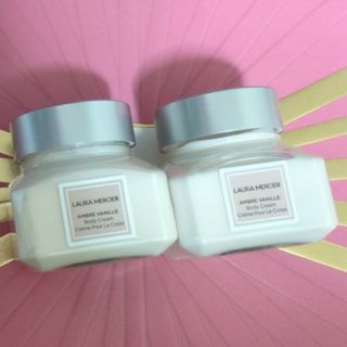 laura mercier - ローラメルシエ ホイップ ト ボディクリーム アンバーバニラ 60g 2個セット