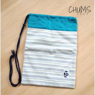 未使用　CHUMS チャムス　アウトドア バッグ　巾着　シューズ袋　キャンプ