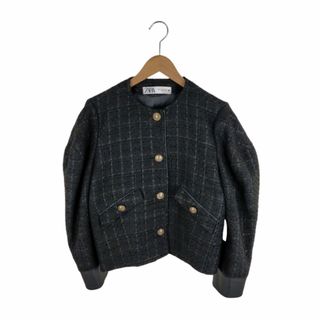 ザラ(ZARA)のZARA(ザラ) ツイードジャケット レディース アウター ジャケット(ブルゾン)