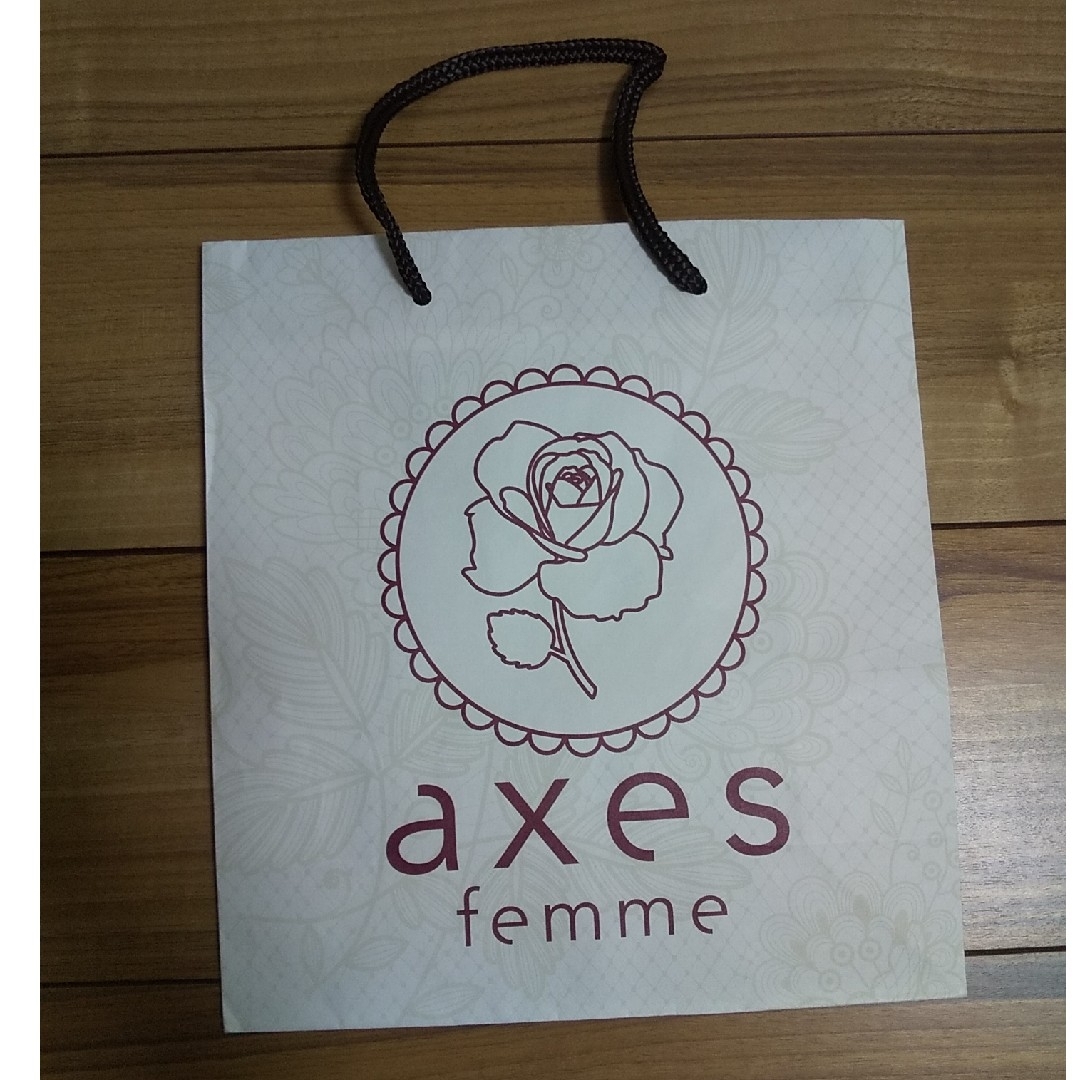 axes femme(アクシーズファム)の値下げ！ショッパー　アパレル系 レディースのバッグ(ショップ袋)の商品写真