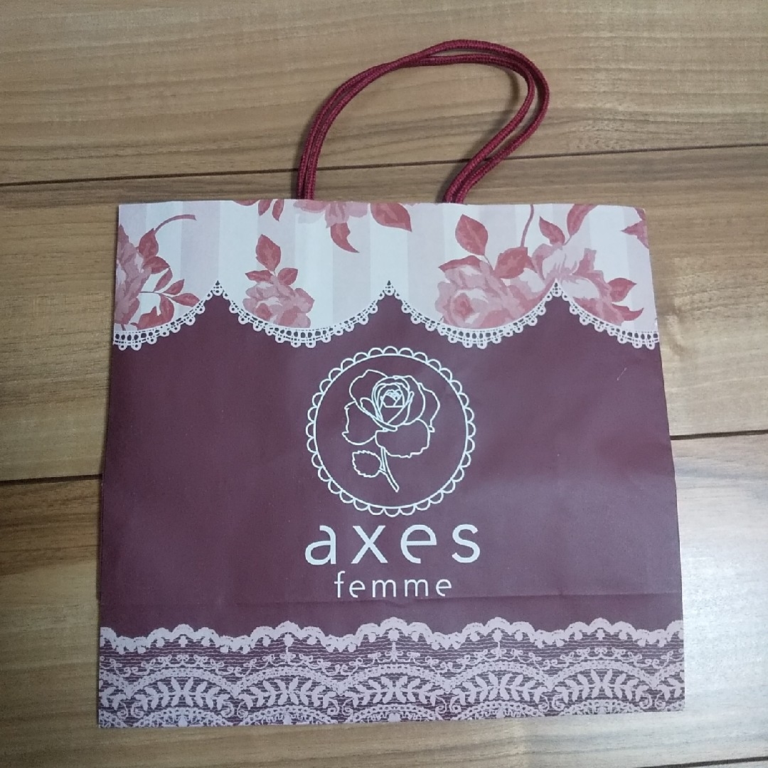 axes femme(アクシーズファム)の値下げ！ショッパー　アパレル系 レディースのバッグ(ショップ袋)の商品写真