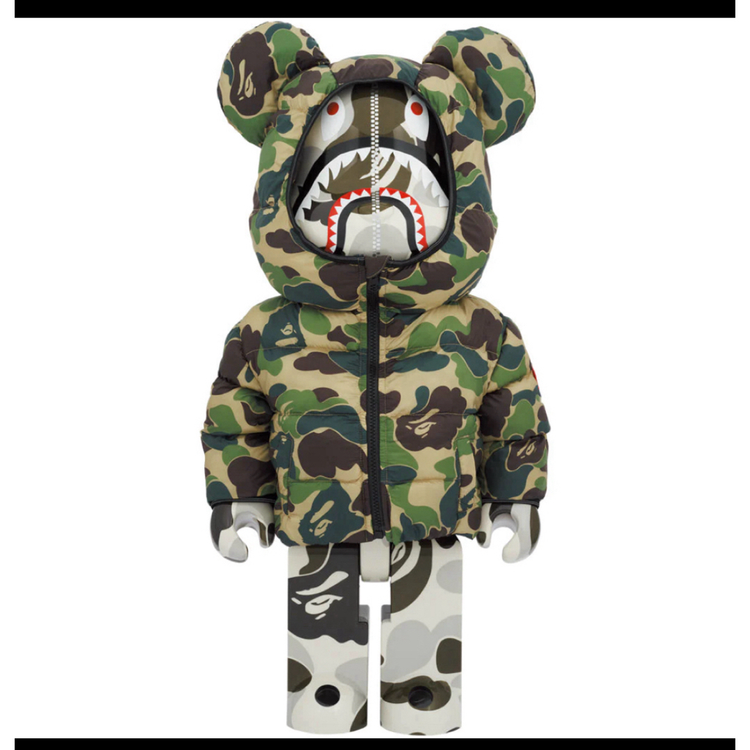 BE@RBRICK(ベアブリック)のBE@RBRICK BAPE CANADA GOOSE SHARK   エンタメ/ホビーのフィギュア(その他)の商品写真