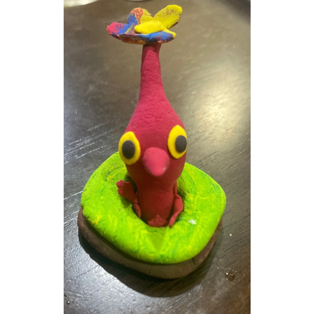 手作り粘土ピクミン