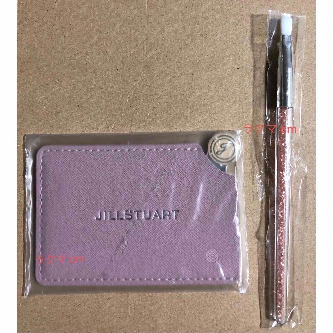 JILLSTUART(ジルスチュアート)のモア 付録 ジルスチュアート カードミラー & メイクブラシ レディースのファッション小物(ミラー)の商品写真