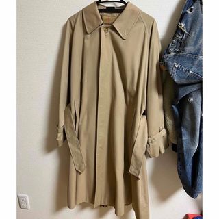 BURBERRY - 激安‼️スペシャル‼️美品‼️一枚袖‼️オールドバーバリー　ライダーコート