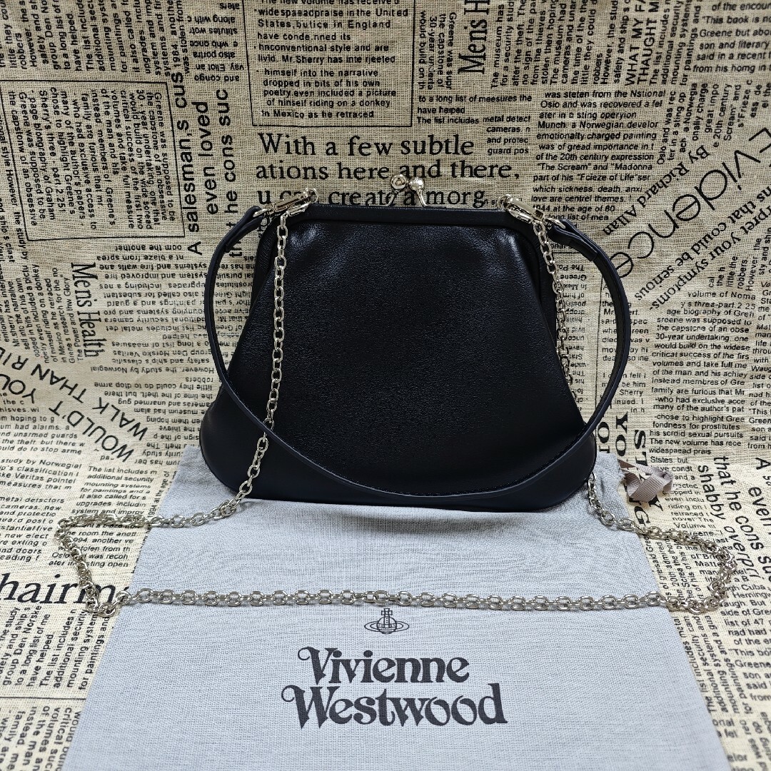 Vivienne Westwood(ヴィヴィアンウエストウッド)のVivienneWestwood がま口 2wayショルダーバッグ レディースのバッグ(トートバッグ)の商品写真