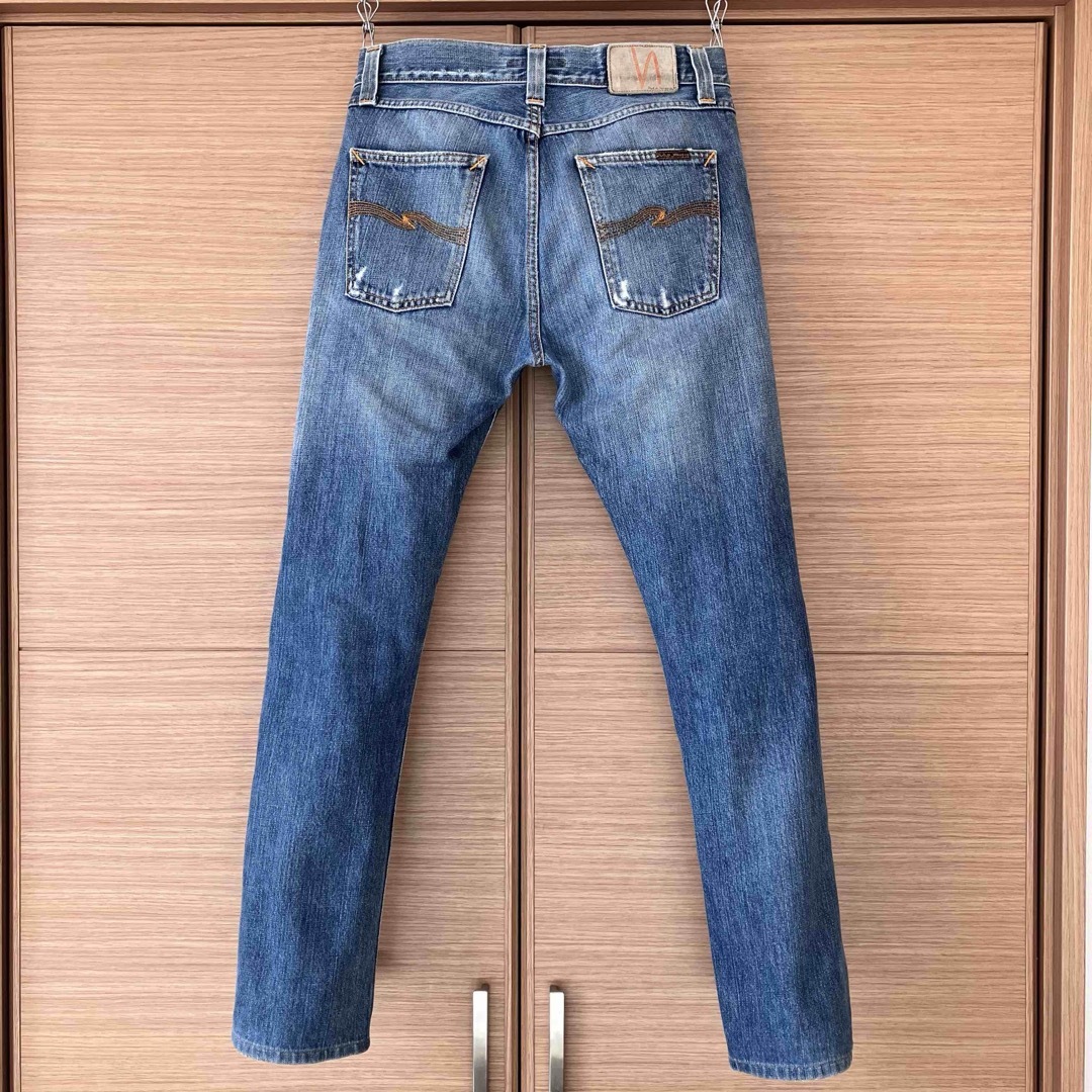 Nudie Jeans(ヌーディジーンズ)のNudie Jeans ダメージ　デニム　ジーンズ　ヌーディジーンズ メンズのパンツ(デニム/ジーンズ)の商品写真