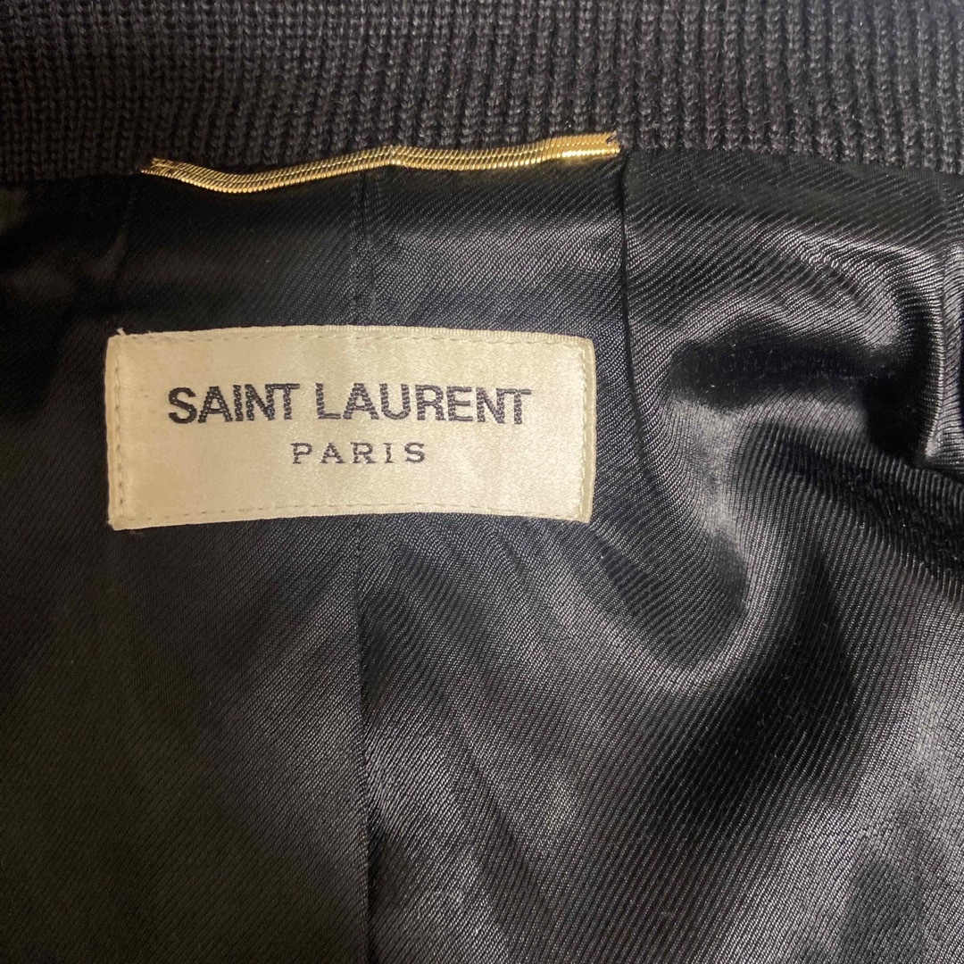 Saint Laurent(サンローラン)の☆ サンローラン テディ ジャケット レディース 36スタジャン レディースのジャケット/アウター(スタジャン)の商品写真