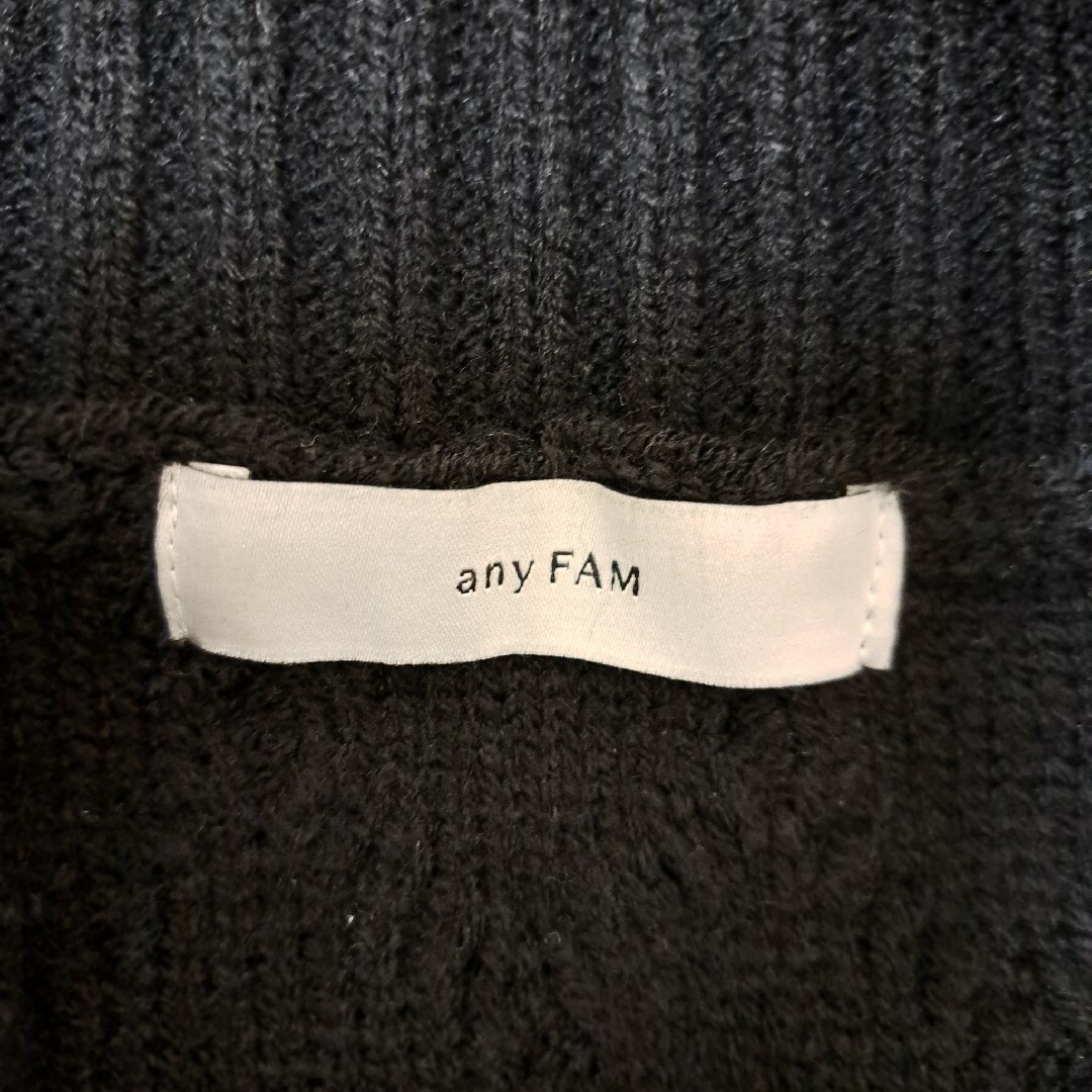 anyFAM(エニィファム)のany FAM　ベスト　フリーサイズ　黒色 レディースのトップス(ベスト/ジレ)の商品写真