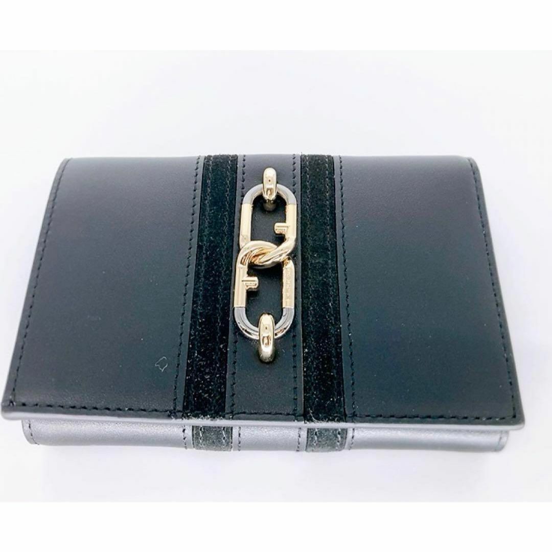 Furla(フルラ)の✨未使用✨FURLA シレナ 3つ折り財布　コンパクトウォレット　ブラック レディースのファッション小物(財布)の商品写真