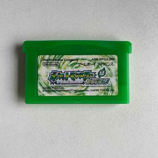 ポケモン(ポケモン)の【美品】ポケットモンスター　リーフグリーン(家庭用ゲームソフト)