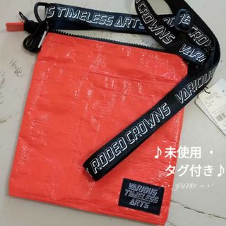 ロデオクラウンズ(RODEO CROWNS)の×VTAサコッシュ♡RODEO CROWNS ロデオクラウンズ  未使用 タグ付(ショルダーバッグ)