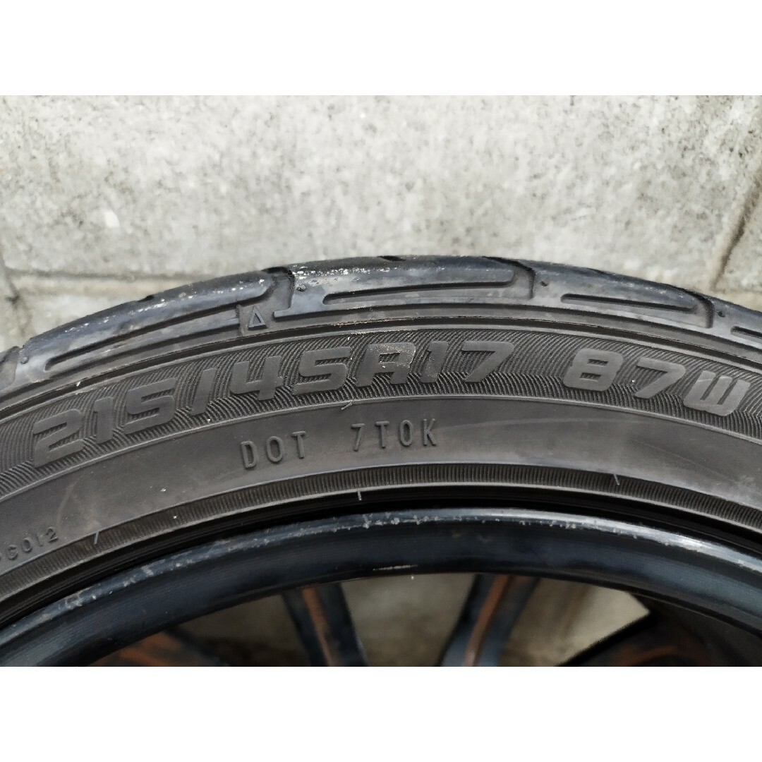 IWOOD(アイウッド)の215/45R17タイヤホイールセット 自動車/バイクの自動車(タイヤ・ホイールセット)の商品写真