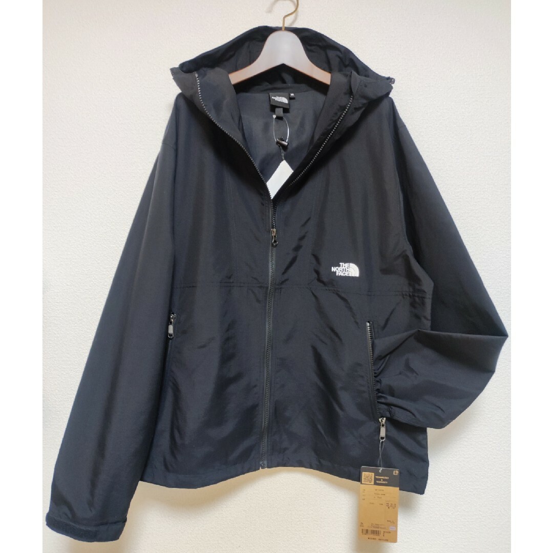 THE NORTH FACE(ザノースフェイス)の未使用【THE NORTH FACE】 コンパクトジャケット ブラック Mサイズ レディースのジャケット/アウター(ナイロンジャケット)の商品写真