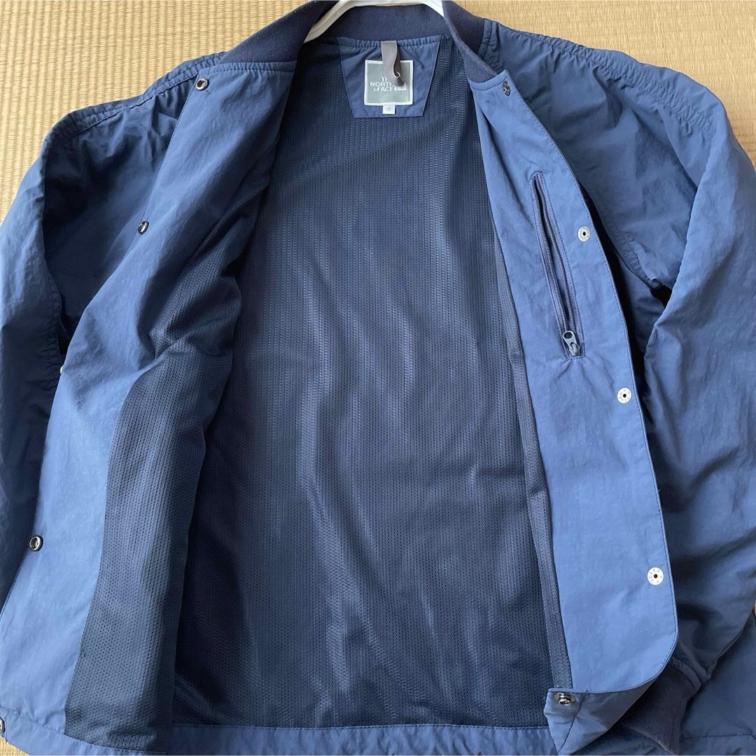 THE NORTH FACE(ザノースフェイス)のノースフェイス★ブルー★ノーカラーブルゾン レディースのジャケット/アウター(ブルゾン)の商品写真